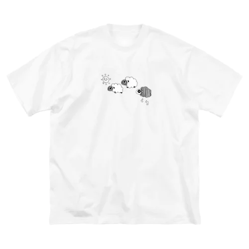 お天気羊くん ビッグシルエットTシャツ