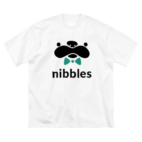 nibblesグッズ ビッグシルエットTシャツ