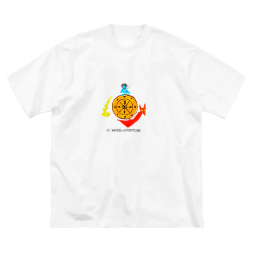 10. WHEEL of FORTUNE  ビッグシルエットTシャツ