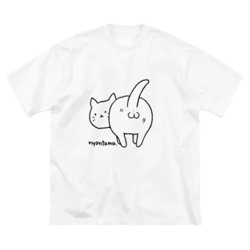 にゃんたま! ビッグシルエットTシャツ