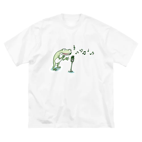 宇田山茶舗(うたやまちゃほ)  唄うカジカガエル Big T-Shirt