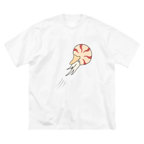 深貝！オウムガイ ビッグシルエットTシャツ