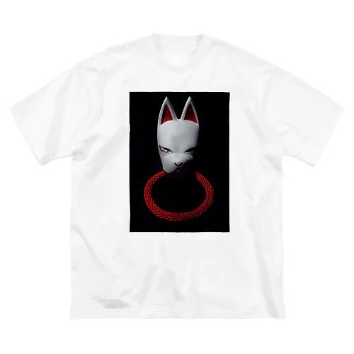 幻狐面　狐轡 Big T-Shirt