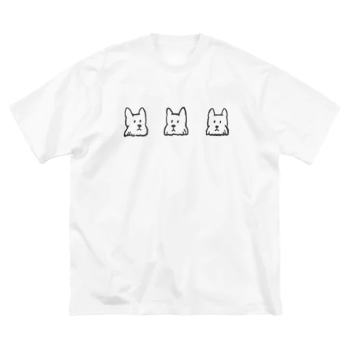 わん！わん！わん！ ビッグシルエットTシャツ