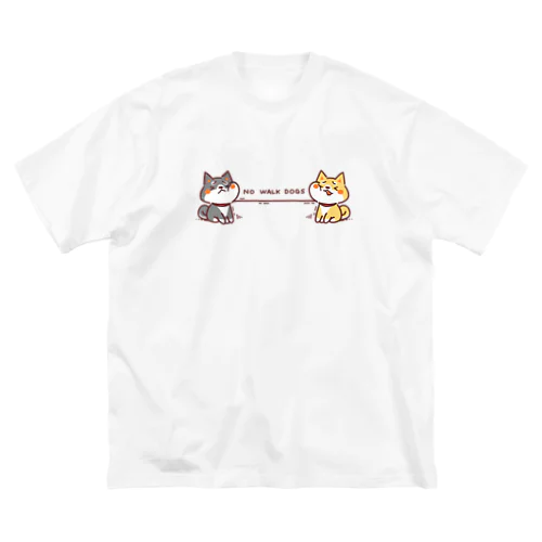 NO WALK DOGS ビッグシルエットTシャツ