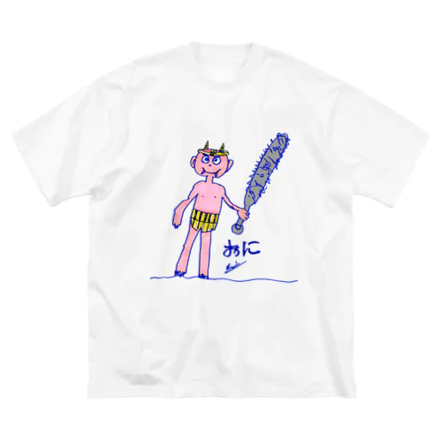 鬼に金棒　（最強） ビッグシルエットTシャツ