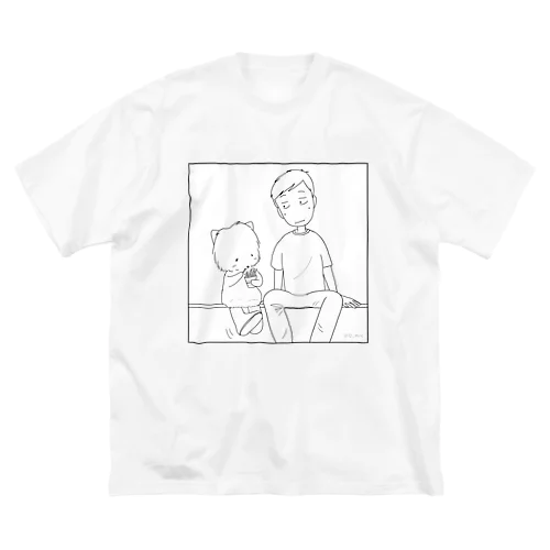 なっちゃんとはく Big T-Shirt