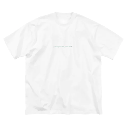 I know you care about me❥ ビッグシルエットTシャツ