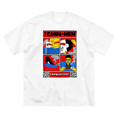 DJ Chin-Nen オフィシャルグッツ ビッグシルエットTシャツ