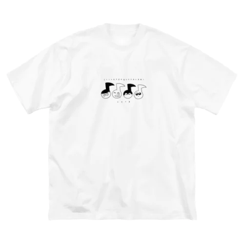 サイレントじゃ踊れない ビッグシルエットTシャツ