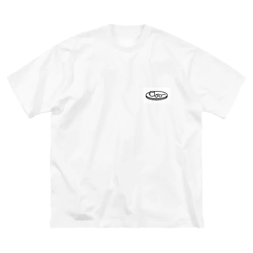 カフェメガネ ビッグシルエットTシャツ