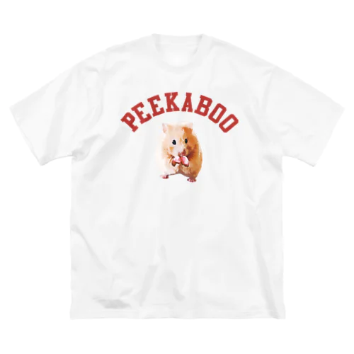 PEEKABOO HAMSTER ビッグシルエットTシャツ