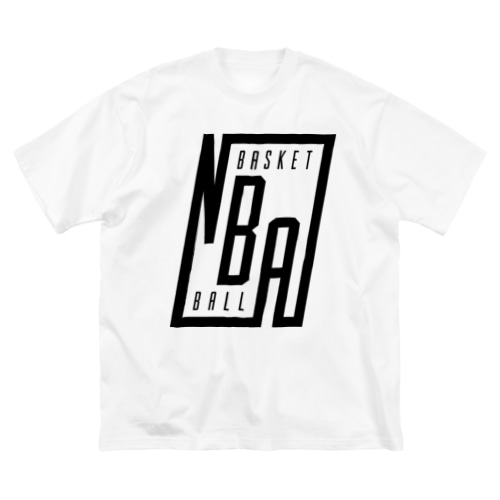 Diagonal Basketball Big T-Shirt