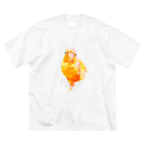 ウロコインコパイナップル ビッグシルエットTシャツ