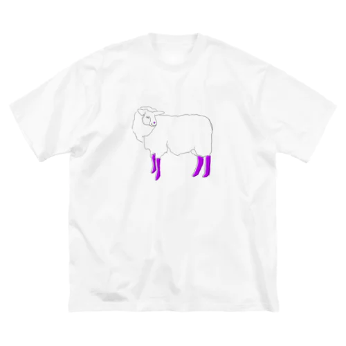 ひつじ ビッグシルエットTシャツ