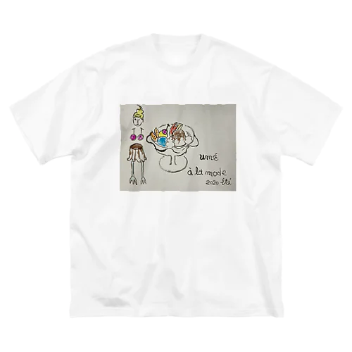 ぷりんあらもーど ビッグシルエットTシャツ