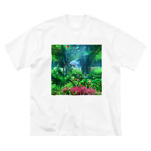 水世界 ビッグシルエットTシャツ