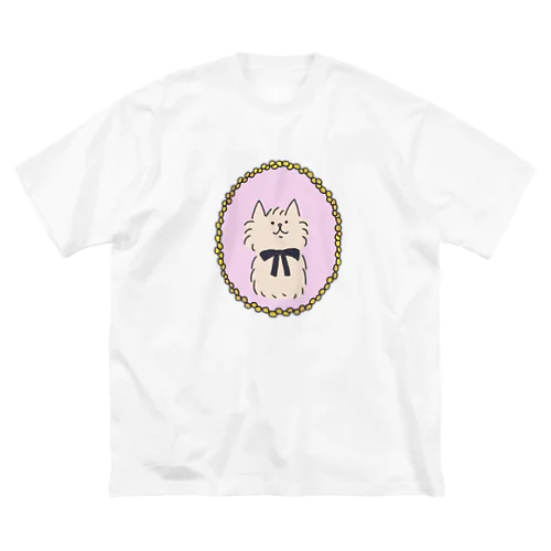 メルちゃんの肖像画 ビッグシルエットTシャツ