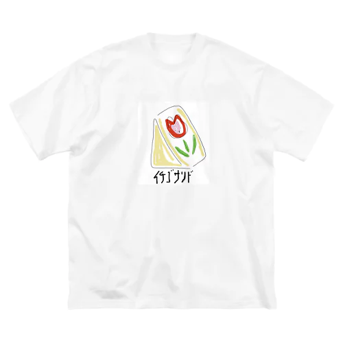 イチゴサンド ビッグシルエットTシャツ