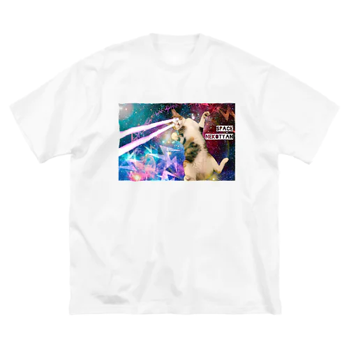 我が家の宇宙猫Tシャツ Big T-Shirt