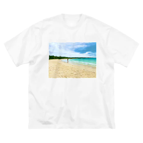 beautiful sea 루즈핏 티셔츠