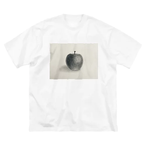 りんご 루즈핏 티셔츠