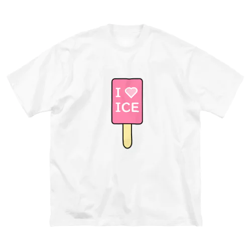 I♡ICE ビッグシルエットTシャツ