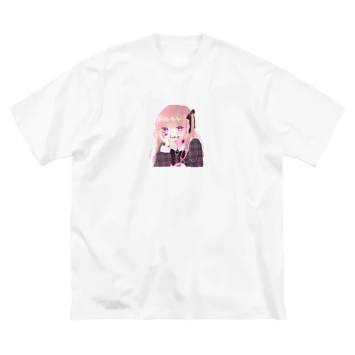 めんへらおんな ビッグシルエットTシャツ