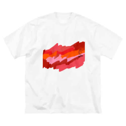 赤の衝撃 by kids ビッグシルエットTシャツ