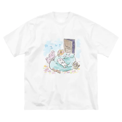 やさしい世界 ビッグシルエットTシャツ