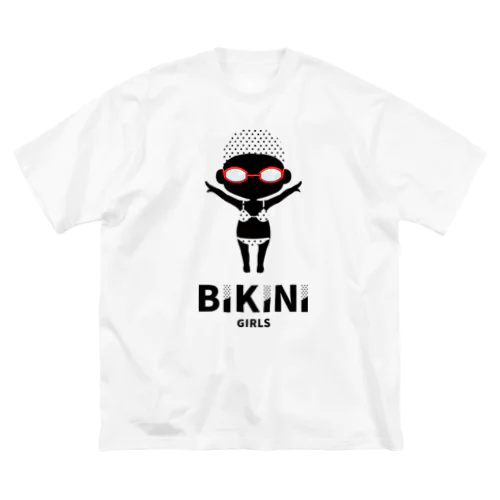 BIKINI GIRLS／ビキニガールズ　シルエットバージョン ビッグシルエットTシャツ