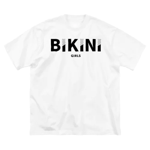 BIKINI GIRLS／ビキニガールズ　テキストバージョン ビッグシルエットTシャツ