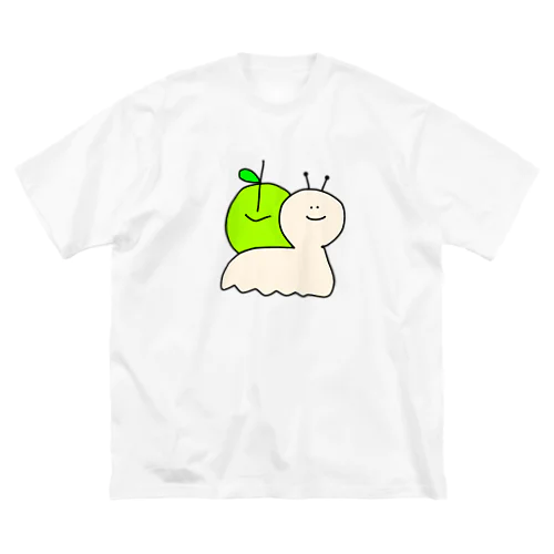 🐌カタツムりんご🍏 ビッグシルエットTシャツ