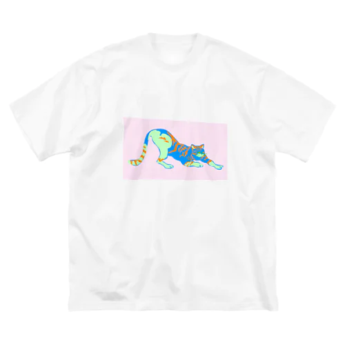 猫のイラスト Big T-Shirt