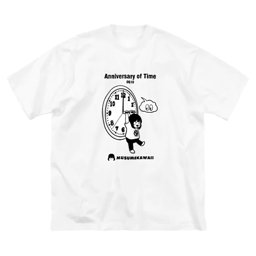 0610「時の記念日」 ビッグシルエットTシャツ