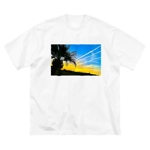 あの日の夕焼け ビッグシルエットTシャツ