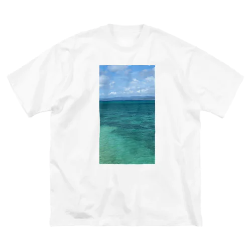 南の海 ビッグシルエットTシャツ