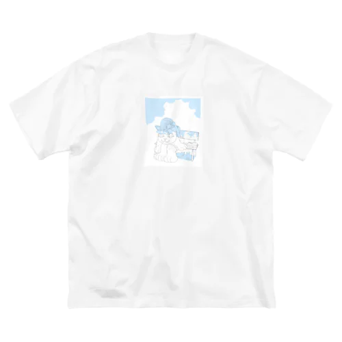 ねこのひとやすみ ビッグシルエットTシャツ