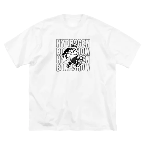 #水素爆弾ショー スガハル宮城県横断マラソンTシャツ 루즈핏 티셔츠