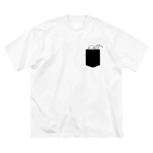 レオパ In POCKET  ビッグシルエットTシャツ