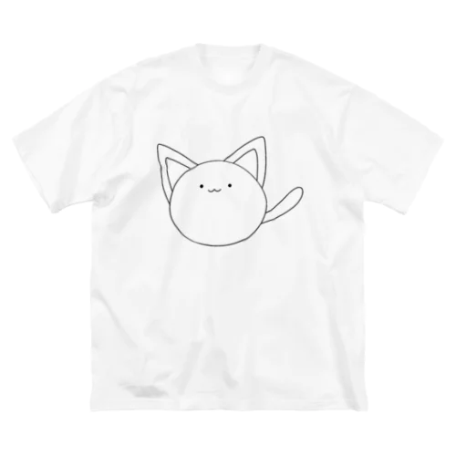 ねこまんじゅう ビッグシルエットTシャツ