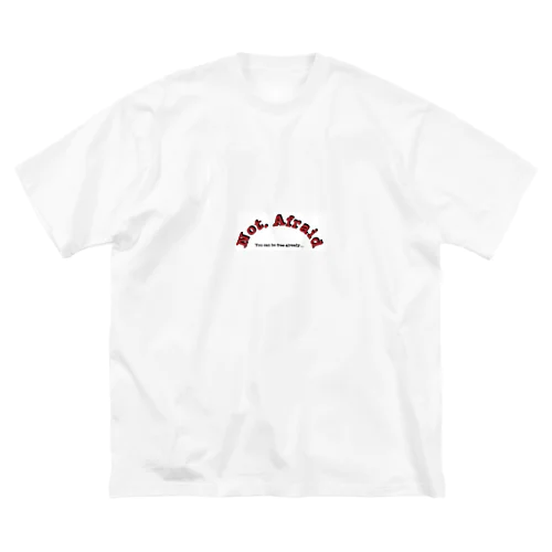 Not Afraid series ビッグシルエットTシャツ