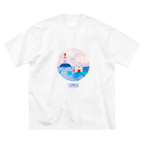 夏のパンダ Big T-Shirt