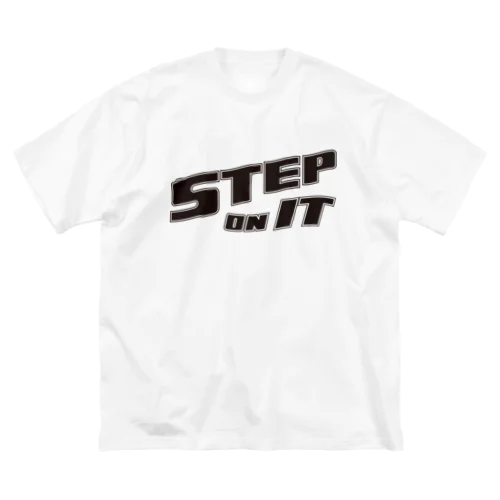 STEP ON IT ビッグシルエットTシャツ