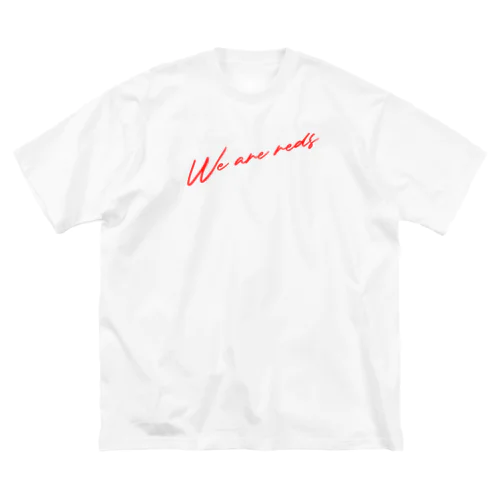 URAWAREDS calligraphy goods ビッグシルエットTシャツ