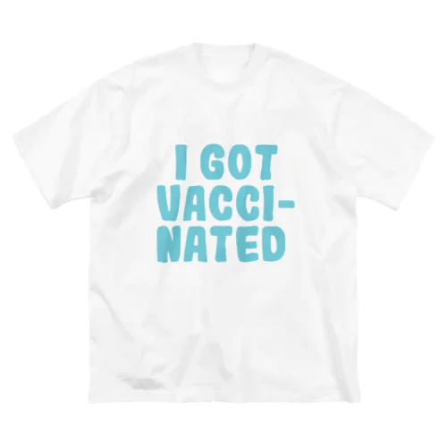 I GOT VACCINATED SUMMER ビッグシルエットTシャツ