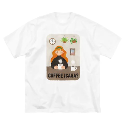 COFFEE ICAGA？ 루즈핏 티셔츠