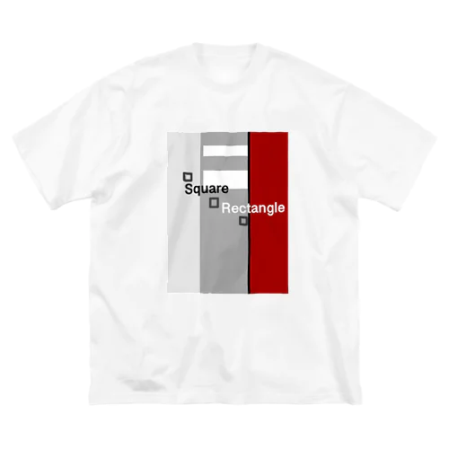 Square    Rectangle  ビッグシルエットTシャツ