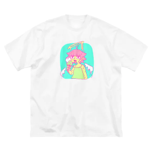 ダラダラ天使 Big T-Shirt