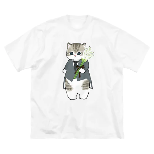 花婿にゃん ビッグシルエットTシャツ